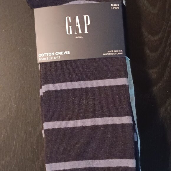 GAP Men's Cotton Crew Socks - Picture 1 of 6
